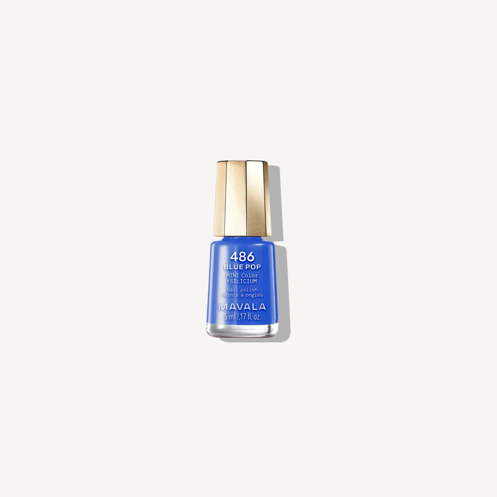 Mavala - Blue Pop  486 - Mini Nagellak – Elektrisch Blauw