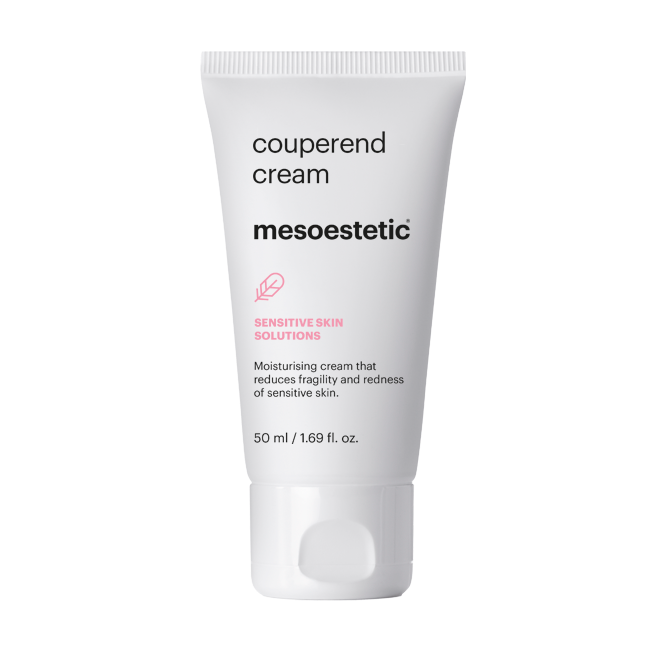 Mesoestetic® Couperend Maintenance Cream – Kalmerende crème die roodheid, couperose en huidirritatie vermindert voor een gevoelige huid