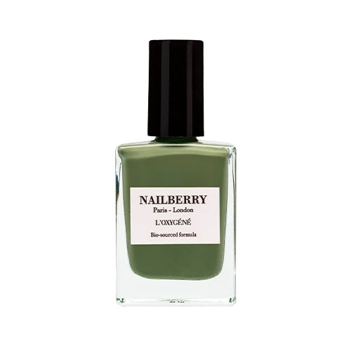 Nailberry A New Leaf – Vegan Nagellak Grijsgroen 15 ml