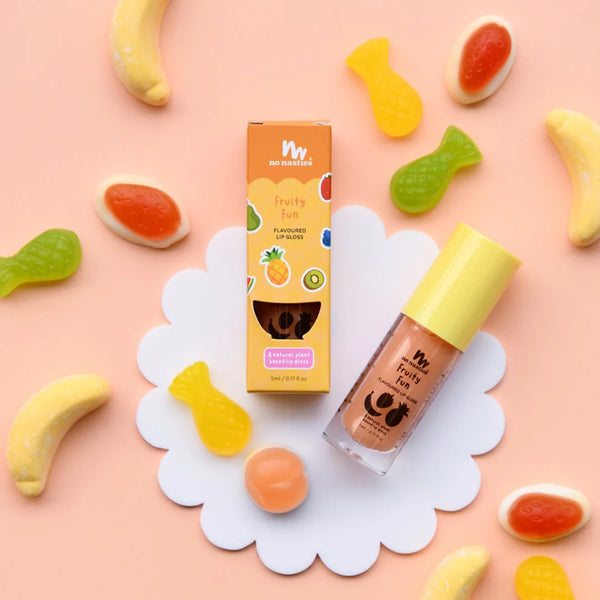 No Nasties - Kids Lip Gloss – Fruity Fun - (Natuurlijk & Vegan)