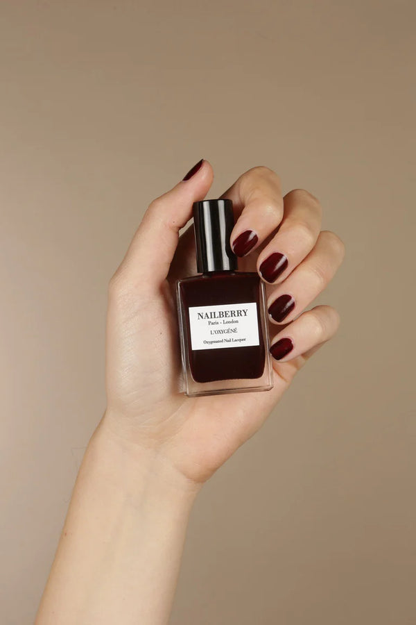 Nailberry - Noirberry - Vegan Diep Rood-Zwarte Nagellak