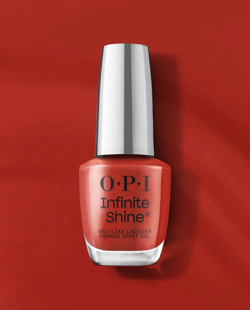 OPI Infinite Shine – Crankin’ Holiday Jams – Roodbruine Crème Gel-look Nagellak