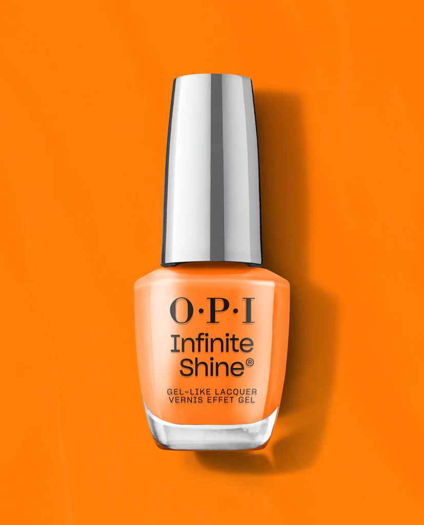 OPI Infinite Shine – Rollerbabe – Licht Oranje Gel-look Nagellak