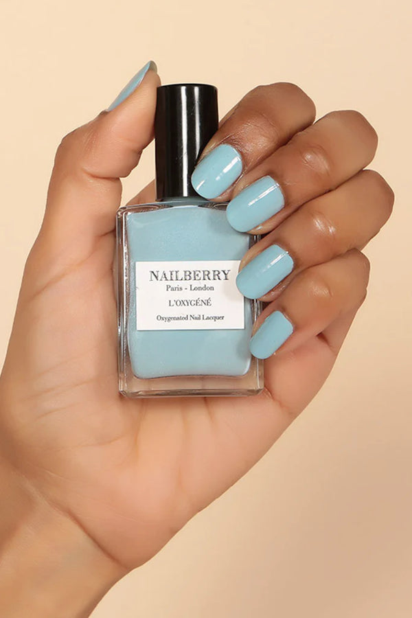 Nailberry - Charleston - Vegan Pastel Blauw Nagellak