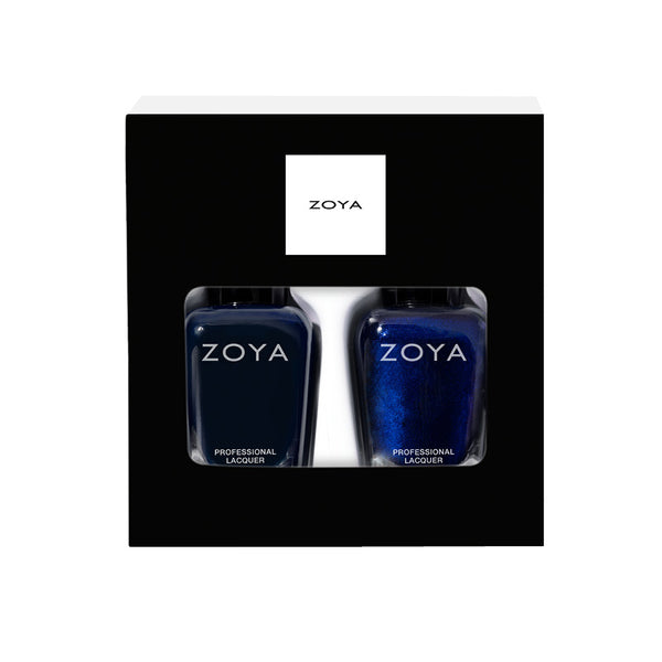 Zoya -  Precious Duos Sapphire – Ryan & Jen – Vegan Nagellak Set 2x15ml