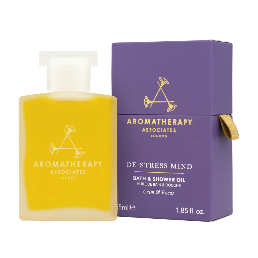 Aromatherapy Associates - De-Stress Mind Bath & Shower Oil - Beauty Junkies