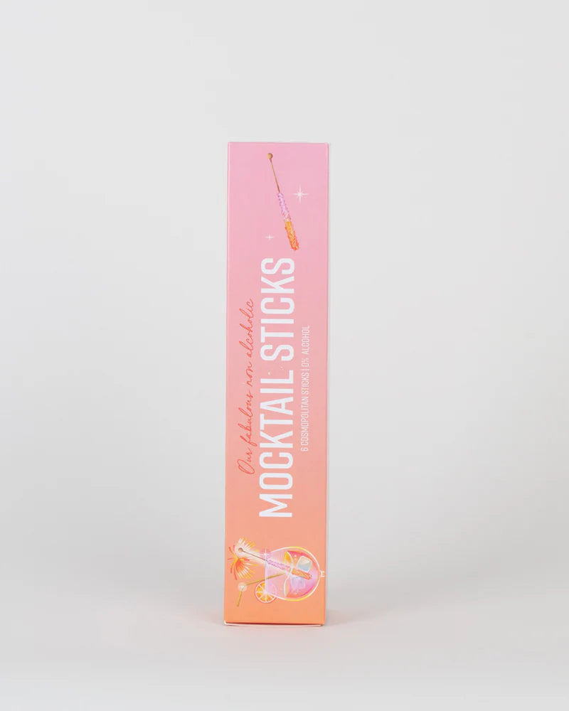 The Cabinet of CuriosiTeas - Mocktail Sticks Cosmopolitan Box met 6 sticks (1 stuk) - Beauty Junkies