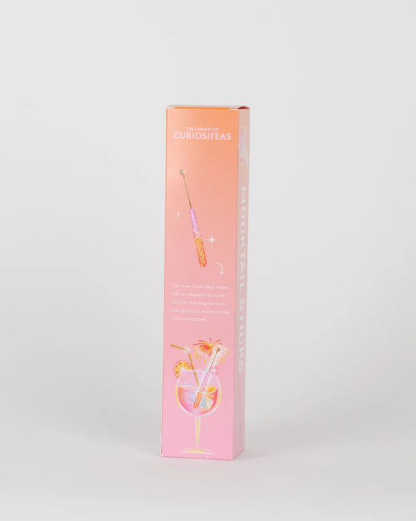 The Cabinet of CuriosiTeas - Mocktail Sticks Cosmopolitan Box met 6 sticks (1 stuk) - Beauty Junkies