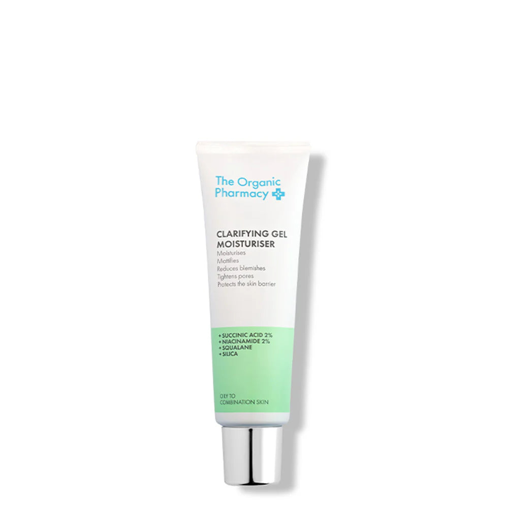 The Organic Pharmacy -  Clarifying Gel Moisturizer – Matterende Gelcrème voor Vette & Onzuivere Huid