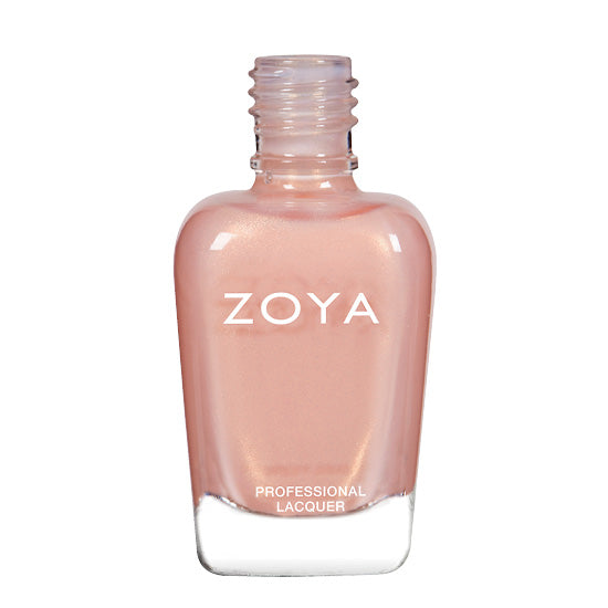 Zoya AJ – Nude Nagellak met Koperkleurige Shimmer  Vegan 15 ml