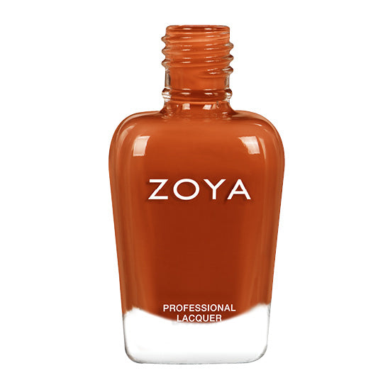 Zoya Cory – Warme Amber Oranje Nagellak met Crème Finish