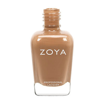 Zoya Flynn – Nude Bruine Nagellak met Crème Finish Vegan  15ml