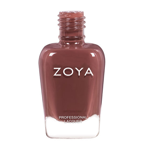 Zoya Foster – Vegan Aardbei-Chocoladebruine Nagellak – Crème Finish 15 ml
