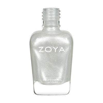 Zoya Ginessa – Vegan parelwit nagellak met glitter – Metallic Finish 15 ml