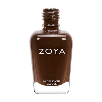 Zoya Louise – Vegan chocoladebruine nagellak – Crème Finish 15 ml