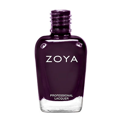 Zoya Monica – Vegan Donker Paarsblauwe nagellak – Crème Finish 15 ml