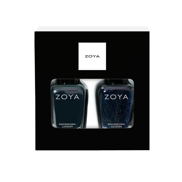 Zoya - Precious Duos Emerald – Hadley & Remy – Vegan Nagellak Set 2x15ml