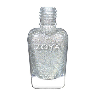 Zoya – Alicia –  Vegan Holografische Zilveren Nagellak – 15 ml