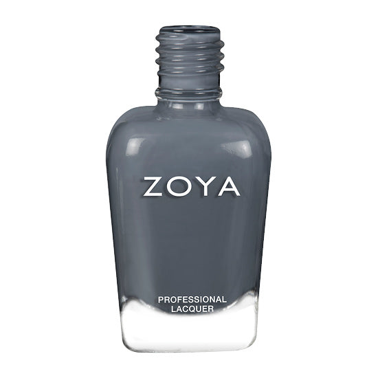 Zoya – Kelly – Vegan Diepgrijze Nagellak - Crème Finish – 15 ml
