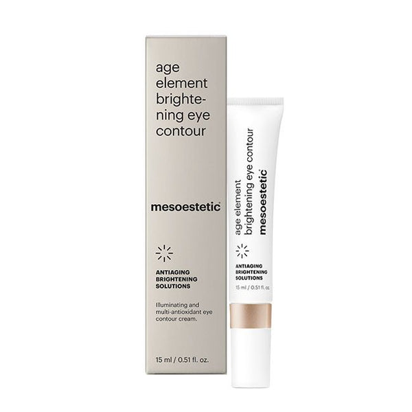 Mesoestetic AGE Element Brightening Eye Contour – Verhelderende & Verkoelende Oogcrème tegen Donkere Kringen