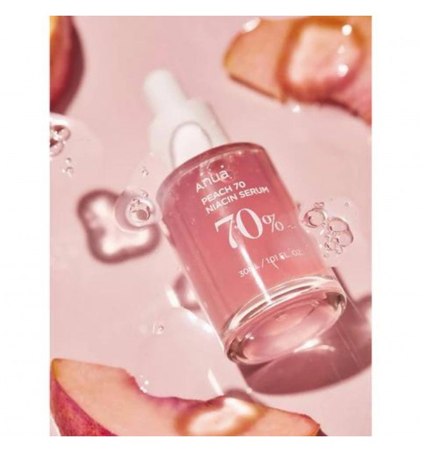 Anua -  Peach 70 Niacin Serum – Glow Boost & Egalere Huid (30 ml)