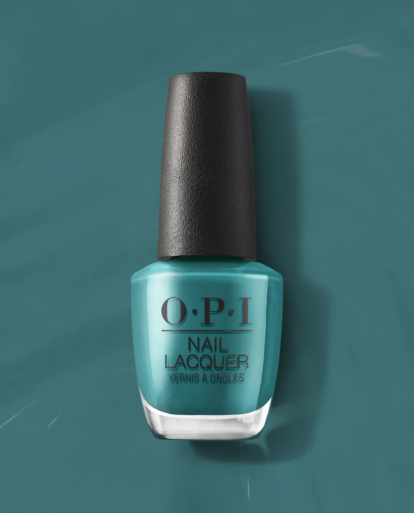 OPI Nail Lacquer – Baby Tee-l – Tealblauwe  Nagellak