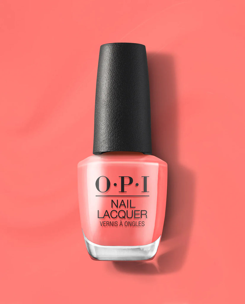 OPI Nail Lacquer – Bubblegum Goth – Felroze Glanzende Nagellak