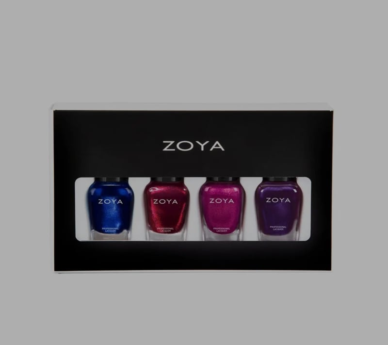 Zoya Ribbons Quad – Vegan Mini Nagellak Set (4x 7,5 ml)