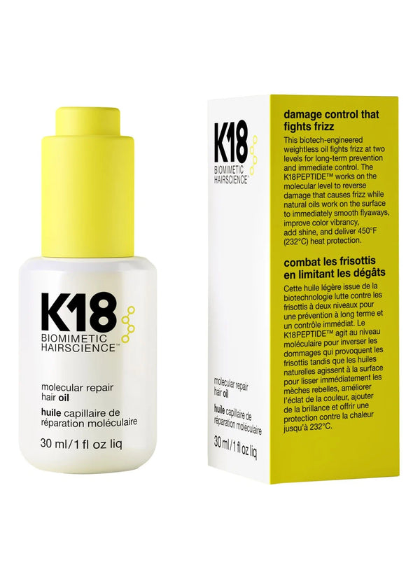 K18  - Hair Repair Oil - herstellende haarolie