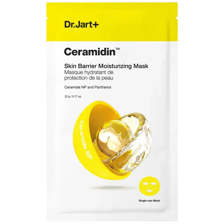 Dr. Jart+ – Ceramidin Skin Barrier Moisturizing Mask - Hydraterend Sheetmasker