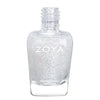 Zoya Eclipse nagellakfles – zilveren holografische nagellak met regenboog sparkle
