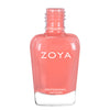 Nagellakflesje van Zoya Emma – warme koraalroze crème nagellak