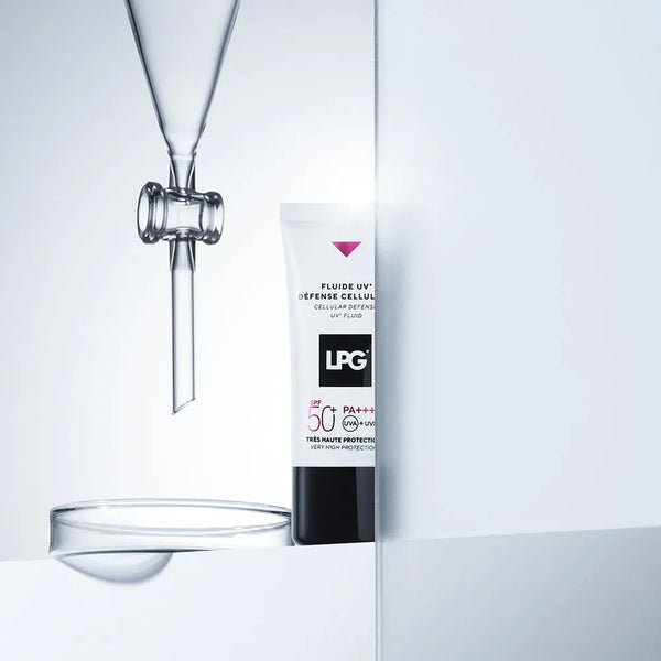 LPG Endermologie Fluide UV+ SPF50+ – Zonnebescherming & Anti-aging