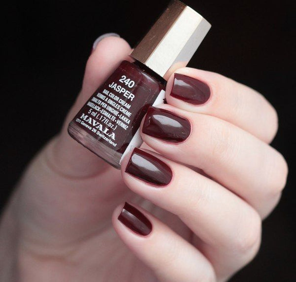 Mavala Jasper - Verzorgende Nagellak in Burgundy Tint