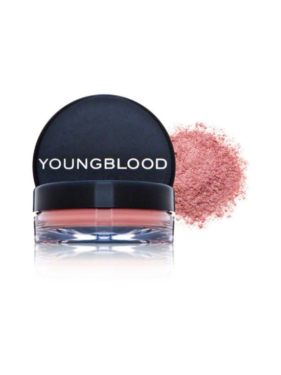 Youngblood -  Crushed Mineral Blush -  voor natuurlijke, transparante en frisse gloed aan wangen en jukbeenderen - Beauty Junkies