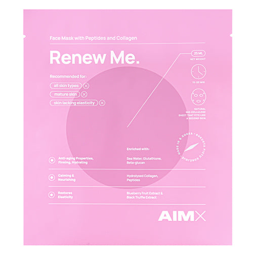AIMX- Renew Me – Collagen Face Mask - Beauty Junkies