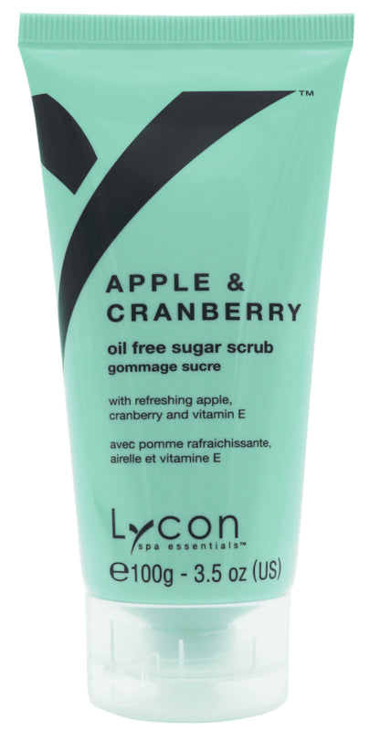 Lycon - Sugar Scrub Apple & Cranberry 100gram - Beauty Junkies