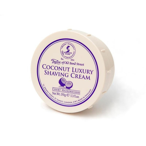 Taylor of Old Bondstreet - Scheercrème 150g Coconut - Beauty Junkies
