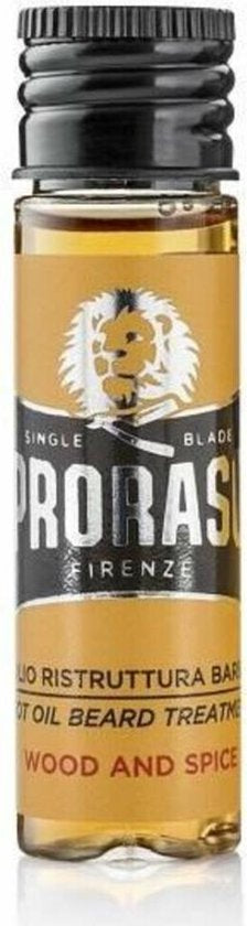 Proraso - Wood & Spice Hot Oil Beard Treatment - Beard Restructure Oil - Beauty Junkies
