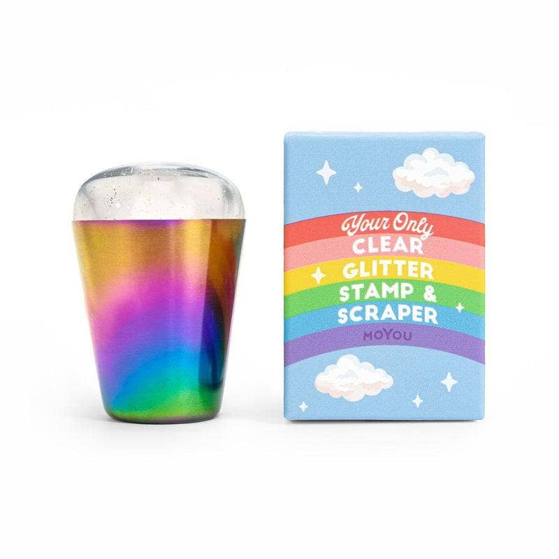 MoYou London - Glitterstempel en schraper - Beauty Junkies