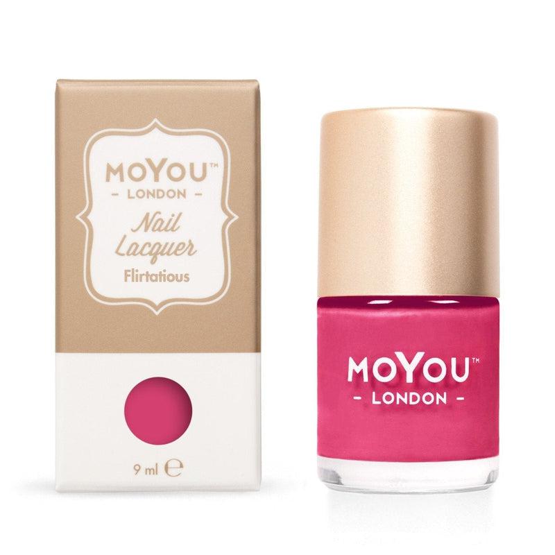 MoYou London - Nagellak om te stempelen en Basis Lak Flirtatious 9ml - Beauty Junkies