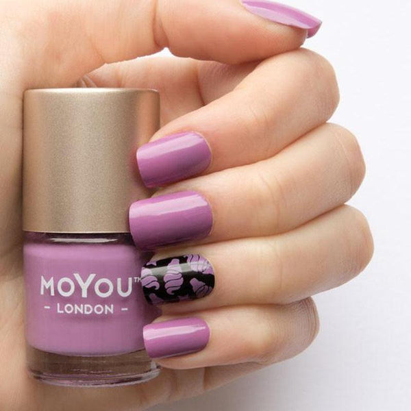 MoYou London - Nagellak om te Stempelen en Basis Lak Orchid Chich 9ml - Beauty Junkies
