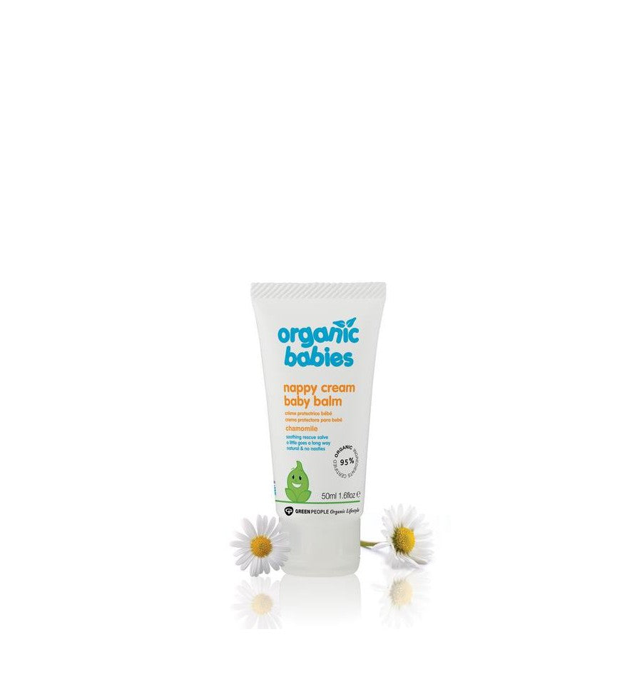 Green People - Organic Babies - Calming Nappy Cream -  Luiercreme baby balm 50 ml - Beauty Junkies