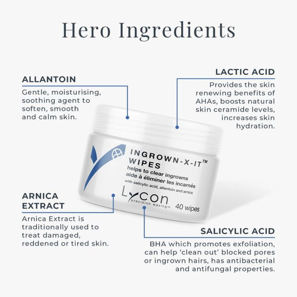 LyCon - INGROWN - X -it Wipes