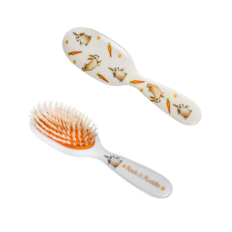 Rock & Ruddle -  Baby Haarborstel Konijntjes - Beauty Junkies
