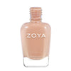 Nagellakflesje van Zoya Laura – zachte ivoortint met warme roze ondertoon