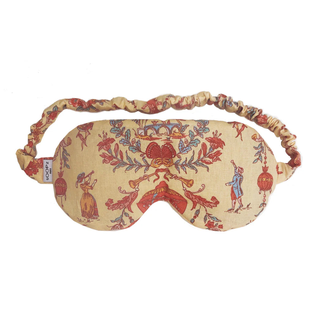 Soopz - Hot Air Balloon Oogmasker Warm & Koud – Ontspannend Slaapmasker met Lavendel