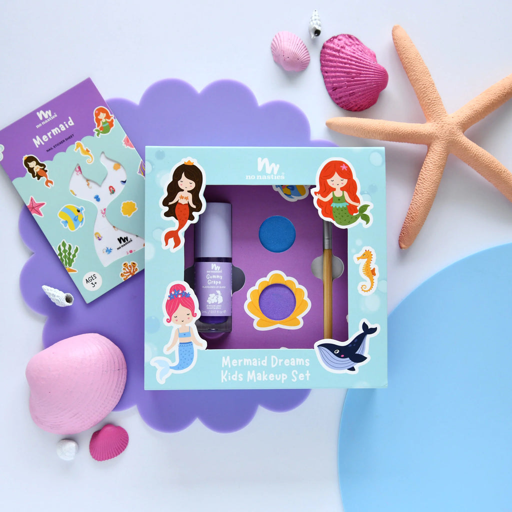 No Nasties - Makeup Gift Set - Kids Mermaid Dreams – Natuurlijke Kindermake-up