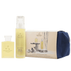 Luxe Mind & Muscle Ease Duo set van Aromatherapy Associates in fluwelen reistas