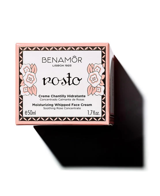 Benamôr  - Rosto Moisturizing Whipped Face Cream 50ml – Hydraterend & Verzachtend